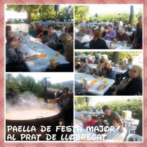 Els usuaris de la residncia Onze de Setembre del Prat participen de la festa major