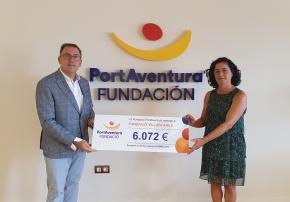 La Residncia Atria rep la donaci de l'edici Teaming'20 de la Fundaci PortAventura